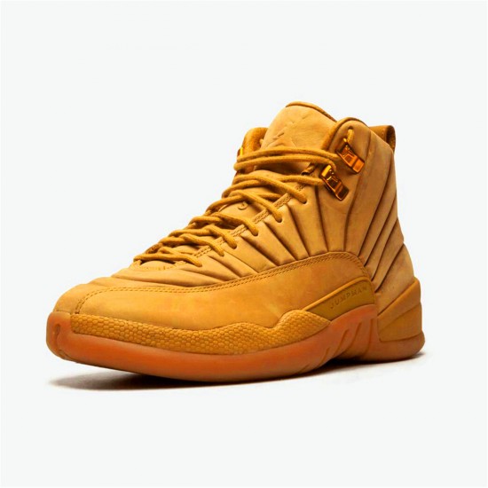 Air Jordan 12 Retro PSNY Wheat Mens AJ12 AA1233 700 WheatWheat Gum Light Brown