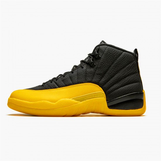 Air Jordan 12 Retro University Gold Mens AJ12 130690 070 BlackBlack University Gold