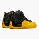 Air Jordan 12 Retro University Gold Mens AJ12 130690 070 BlackBlack University Gold