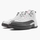 Air Jordan 12 Retro White Dark Grey Mens AJ12 130690 160 WhiteDark Grey Gym Red