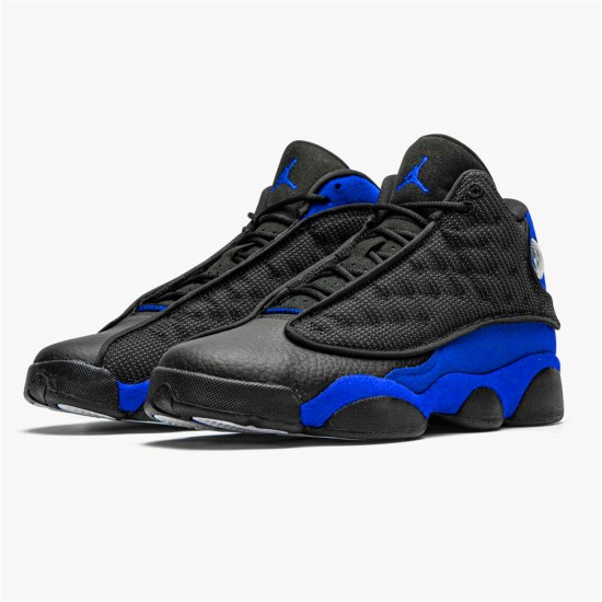 Air Jordan 13 Retro Hyper Royal Mens BlackHyper Royal Black White 414571 040 AJ13