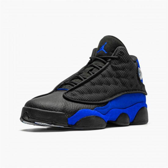 Air Jordan 13 Retro Hyper Royal Mens BlackHyper Royal Black White 414571 040 AJ13