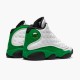 Air Jordan 13 Retro Lucky Green Mens WhiteBlack Lucky Green DB6537 113 AJ13