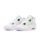 Air Jordan 4 Retro Metallic Green CT8527 113 WhiteMetallic Silver Pine Gre AJ4