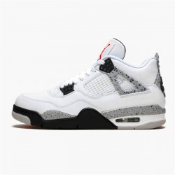Air Jordan 4 Retro OG White Cement Mens AJ4 Shoes 840606 192