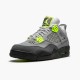 Air Jordan 4 Retro SE 95 Neon Mens Cool GreyVolt Wolf Grey Anthr CT5342 007