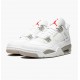 Air Jordan 4 Retro White Oreo Mens AJ4 White Gray Shoes CT8527 100