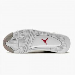 Air Jordan 4 Retro White Oreo Mens AJ4 White Gray Shoes CT8527 100