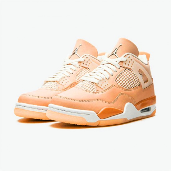 Air Jordan 4 WMNS Shimmer AJ4 Bronze Eclipse Orange Shoes DJ0675 200