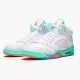 Air Jordan 5 Retro Light Aqua WhiteCrimson Pulse Light Aqua 440892 100 AJ13