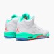 Air Jordan 5 Retro Light Aqua WhiteCrimson Pulse Light Aqua 440892 100 AJ13