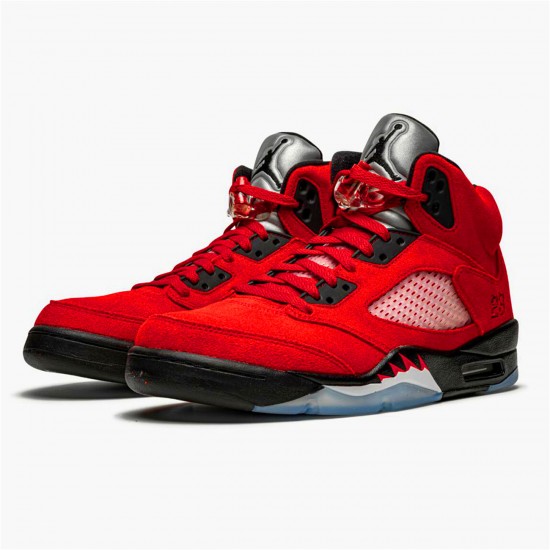 Air Jordan 5 Retro Raging Bull Red DD0587 600 Varsity Red Black White Mens AJ5