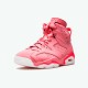 Air Jordan 6 Retro Aleali May WMNS CI0550 600 Rust PinkBright Crimson AJ11 Black