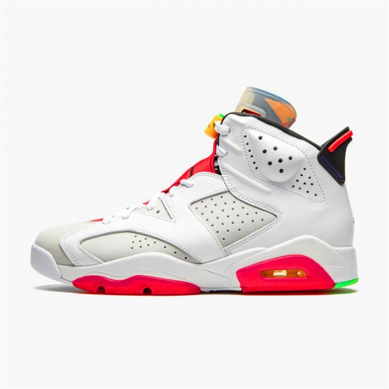 Air Jordan 6 Retro Hare CT8529 062 Neutral Grey White True Red Bl AJ6