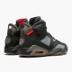 Air Jordan 6 Retro PSG Paris Saint Germain CK1229 001 Iron GreyInfrared 23 Black AJ6 Black