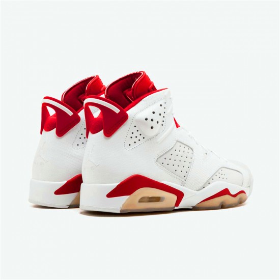 Air Jordan Retro 6 Alternate 384664 113 WhiteGym Red Pure Platinum AJ6 Black