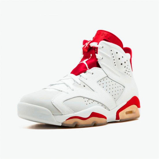 Air Jordan Retro 6 Alternate 384664 113 WhiteGym Red Pure Platinum AJ6 Black