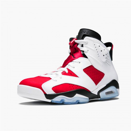 Air Jordan Retro 6 Carmine 384664 160 WhiteCarmine Black AJ6 Black