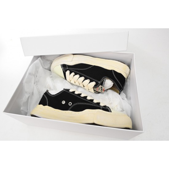 Mihara Yasuhiro NO 301 Black And White For M/W Sports Shoes