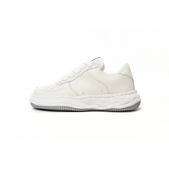 Mihara Yasuhiro NO 744 White And White Gray Low For M/W Sports Shoes