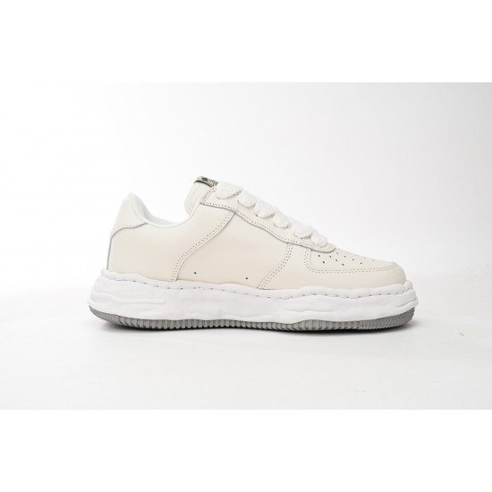 Mihara Yasuhiro NO 744 White And White Gray Low For M/W Sports Shoes