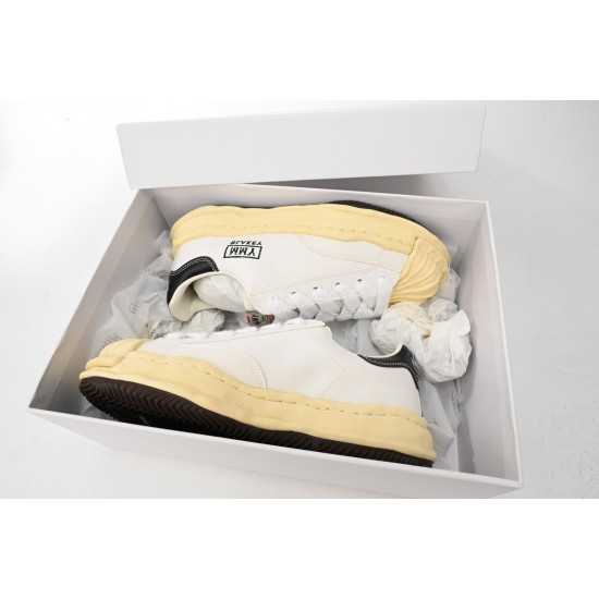 Mihara Yasuhiro NO 785 White And White Yellow Black Background For M/W Sports Shoes