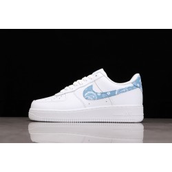 Nike Air Force 1 07 Essentials Blue Paisley ——DH4406-100 Casual Shoes Unisex