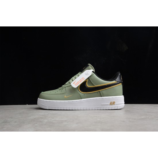 Nike Air Force 1 07 LV8 Metallic Swoosh Pack - Oil Green ——DA8481-300 Casual Shoes Unisex