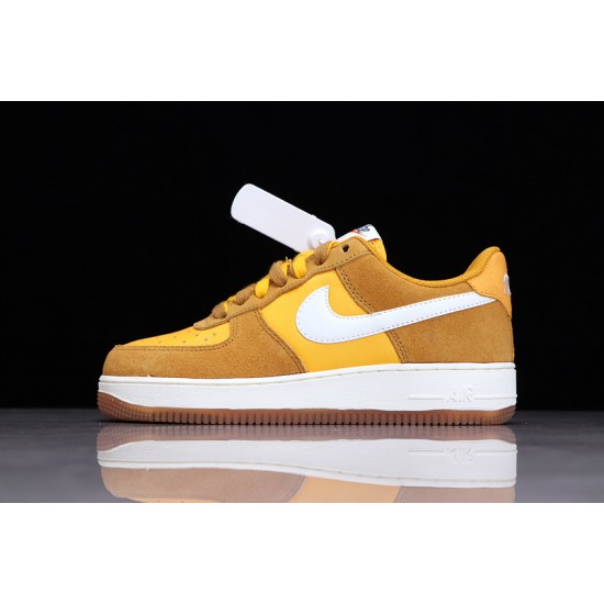 Nike Air Force 1 07 SE First Use - University Gold Gum ——DA8302-700 Casual Shoes Unisex