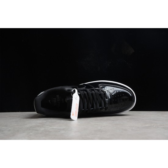 Nike Air Force 1 07 SE Premium Black Silver ——AH6827-001 Casual Shoes Unisex