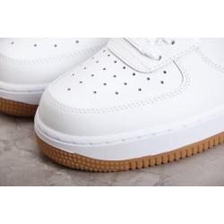 Nike Air Force 1 07 White Light Brown ——DJ2739-100 Casual Shoes Unisex