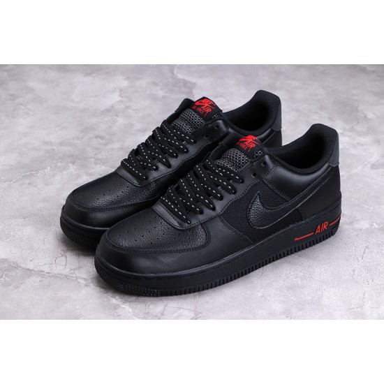 Nike Air Force 1 Black Red —— DO6389-001 Casual Shoes Unisex