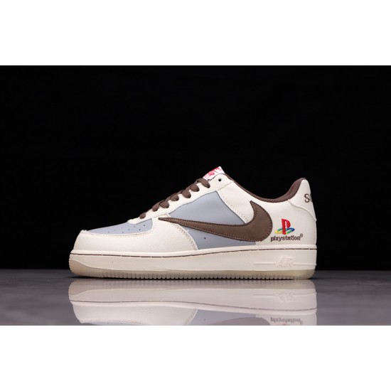 Nike Air Force 1 Brown Blue White —— BQ5826-208 Casual Shoes Unisex