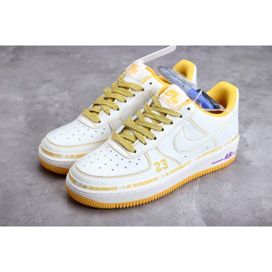 Nike Air Force 1 Gold White——DW8802-605 Casual Shoes Unisex