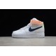 Nike Air Force 1 High White Orange --334031-117 Casual Shoes Women