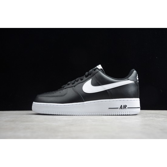 Nike Air Force 1 Low 07 AN20 Black White --CJ0952-001 Casual Shoes Men