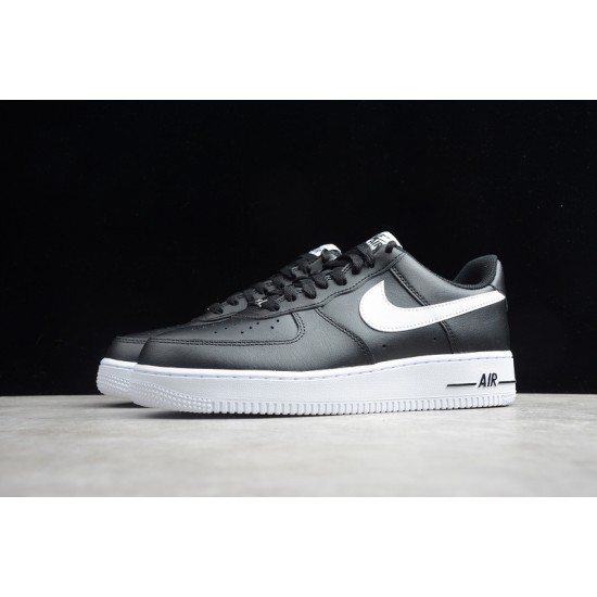 Nike Air Force 1 Low 07 AN20 Black White --CJ0952-001 Casual Shoes Men