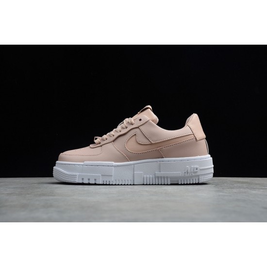 Nike Air Force 1 Low Pixel Particle Beige --CK6649-200 Casual Shoes Women