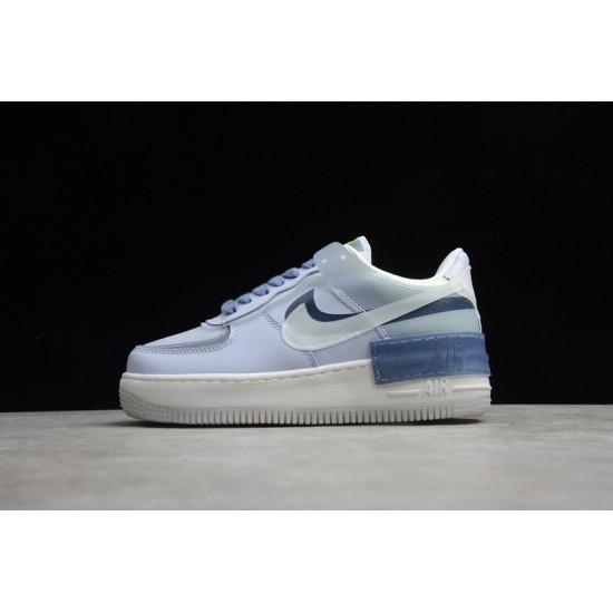 Nike Air Force 1 Low Shadow SE World Indigo --CK6561-001 Casual Shoes Women