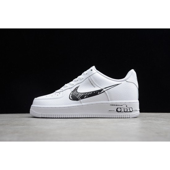 Nike Air Force 1 Low Sketch - Black --CW7581-101 Casual Shoes Unisex