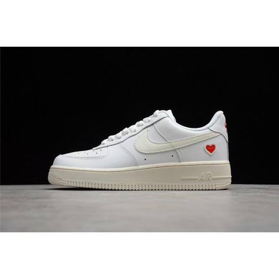 Nike Air Force 1 Low Valentines Day --DD7117-100 Casual Shoes Unisex