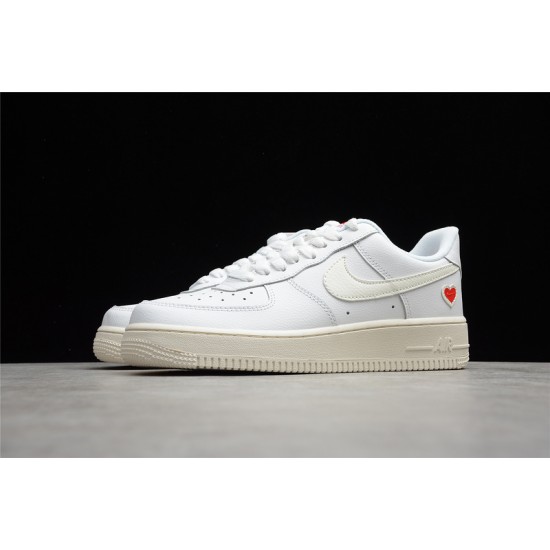 Nike Air Force 1 Low Valentines Day --DD7117-100 Casual Shoes Unisex