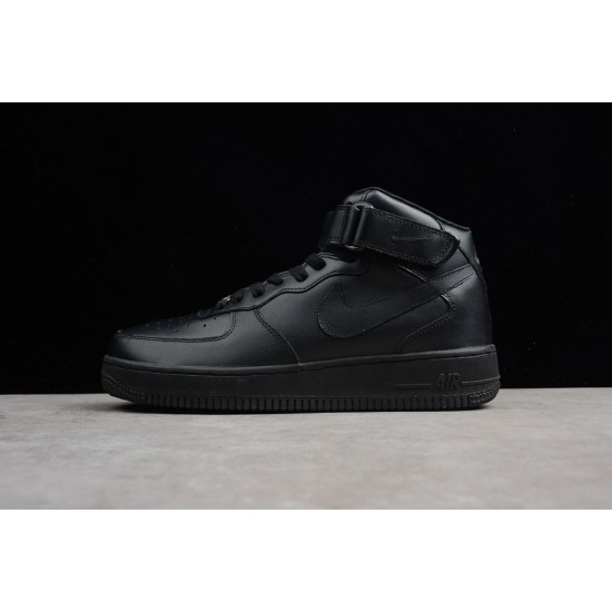 Nike Air Force 1 Mid 07 Black --315123-001 Casual Shoes Unisex