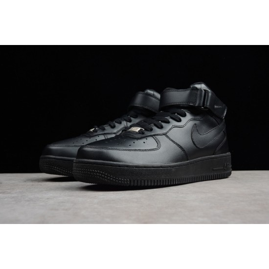 Nike Air Force 1 Mid 07 Black --315123-001 Casual Shoes Unisex