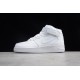 Nike Air Force 1 Mid All white --315123-111 Casual Shoes Unisex