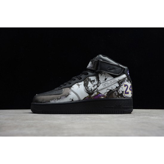 Nike Air Force 1 Mid Black --AQ8021-002 Casual Shoes Unisex