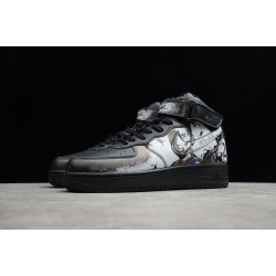 Nike Air Force 1 Mid Black --AQ8021-002 Casual Shoes Unisex