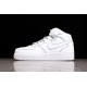 Nike Air Force 1 Mid Black White --369733-809 Casual Shoes Unisex