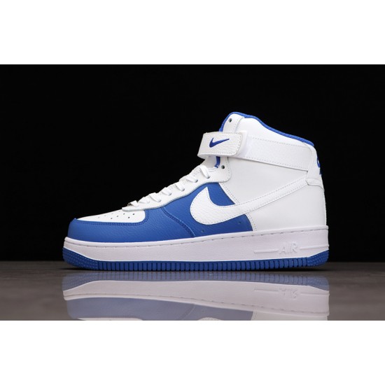 Nike Air Force 1 Mid Blue White --DC8870-100 Casual Shoes Unisex