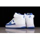 Nike Air Force 1 Mid Blue White --DC8870-100 Casual Shoes Unisex